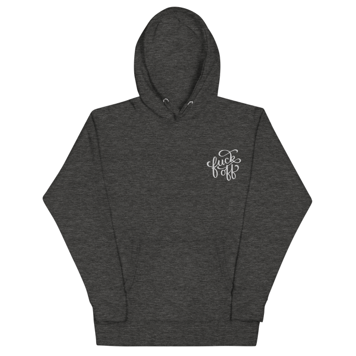Fuck Off Embroidered Hoodie