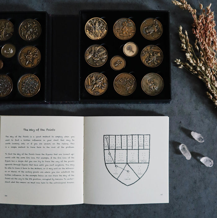 Geomantic Visions (Set of 20 Coins) -  - Geomancy Coins
