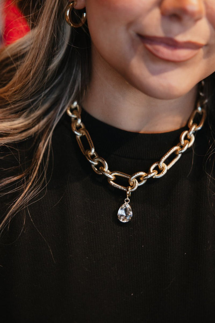 Golden Leaf Necklace - Macoma Boutique315 Jewelry