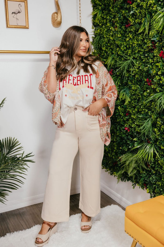 Graceful Moments Pants In Ecru - Macoma Boutique210 Other Bottoms