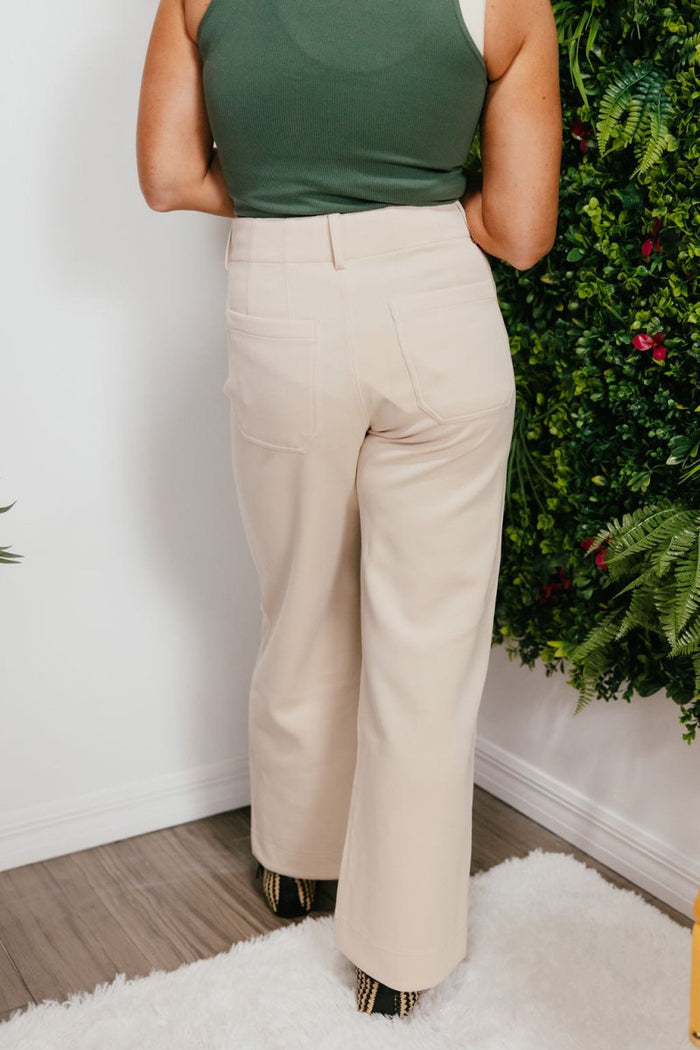 Graceful Moments Pants In Ecru - Macoma Boutique210 Other Bottoms