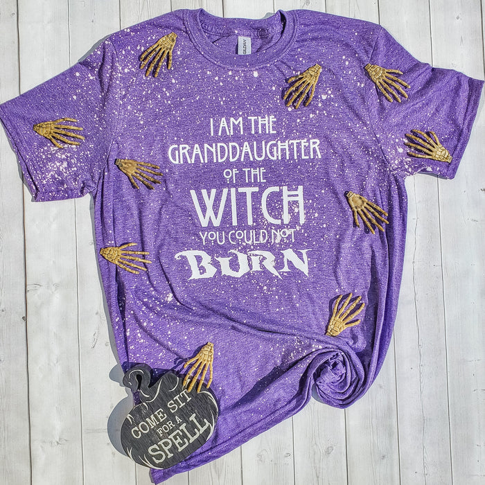 Granddaughter of the Witch Tee in Distressed or Solid Style