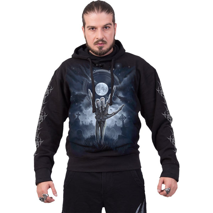 GRIM ROCKER - Hoody Black -  - Hoodies