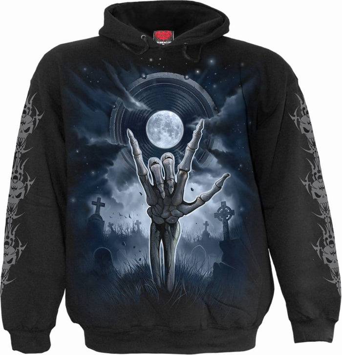 GRIM ROCKER - Hoody Black -  - Hoodies