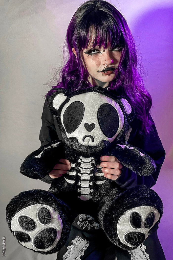 Grumpy Bones Bear Plush Toy -  - Plushies