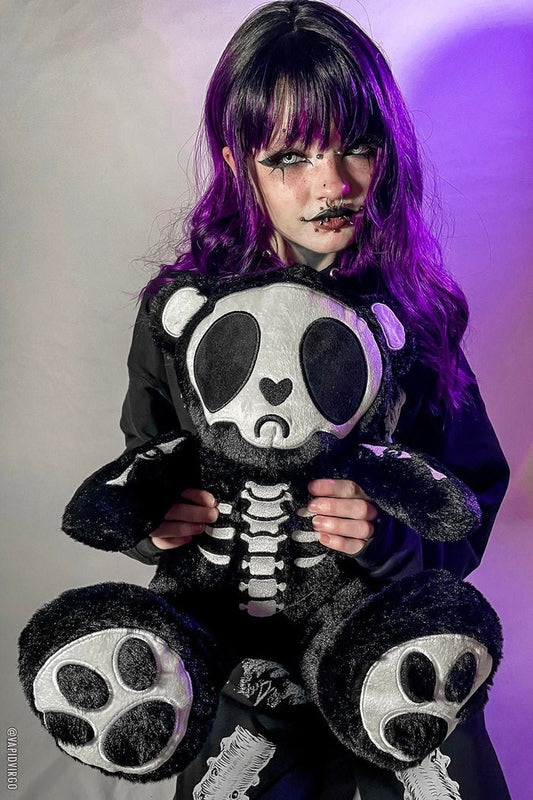Grumpy Bones Bear Plush Toy -  - Plushies