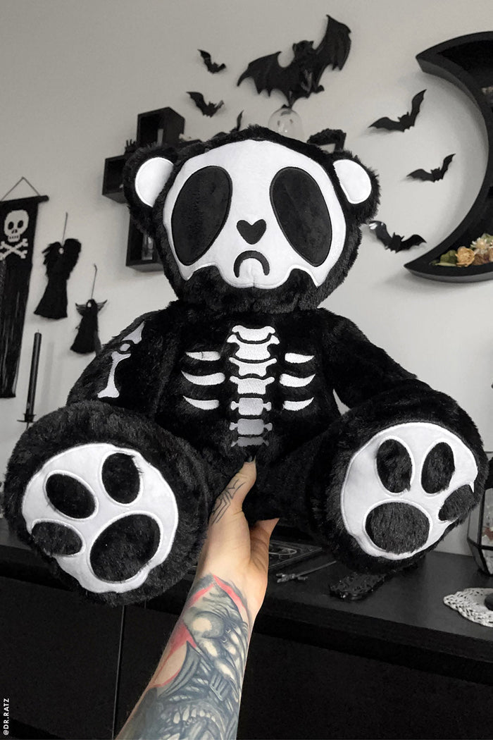 Grumpy Bones Bear Plush Toy -  - Plushies