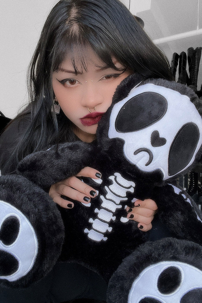 Grumpy Bones Bear Plush Toy -  - Plushies