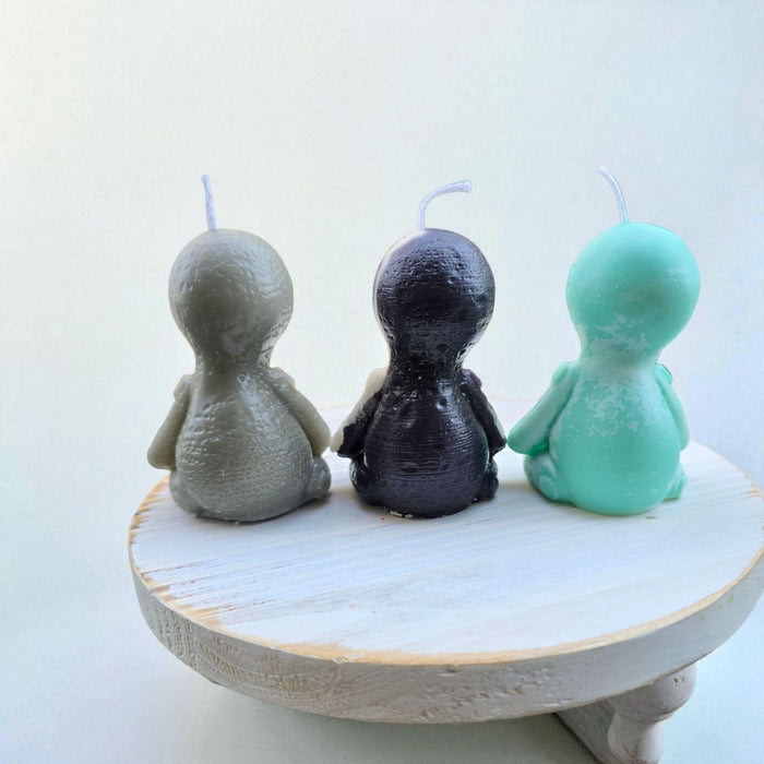 Handmade ✦ Voodoo Doll Candle ✦ Soy Wax Halloween Decor Spooky Collectible -  - Candle