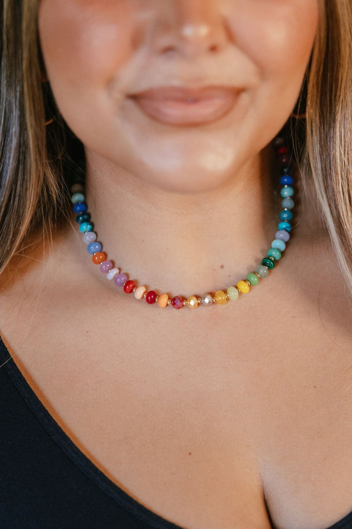 Happy Place Necklace - Macoma Boutique315 Jewelry