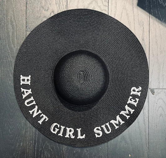Floppy Sun Hat - XL Brim - Haunt Girl Summer -  -