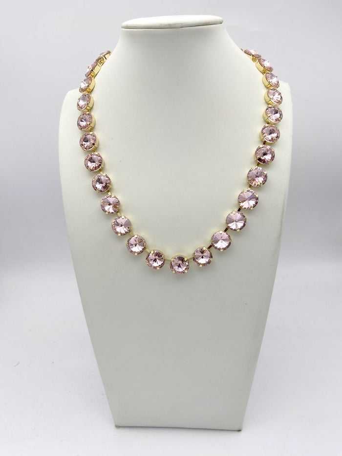 Hello Lovely 12MM Necklace in Light Pink - Macoma Boutique315 Jewelry