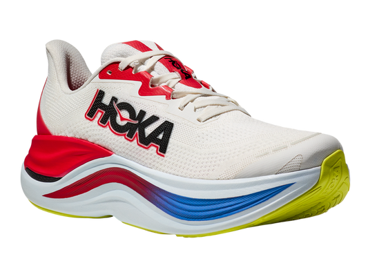 Hoka Men's Skyward X plush neutral road running shoe with carbon fiber plate