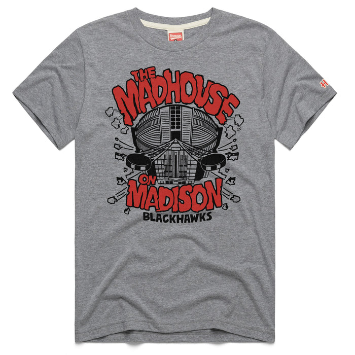 Homage Chicago Blackhawks Madhouse on Madison Tee