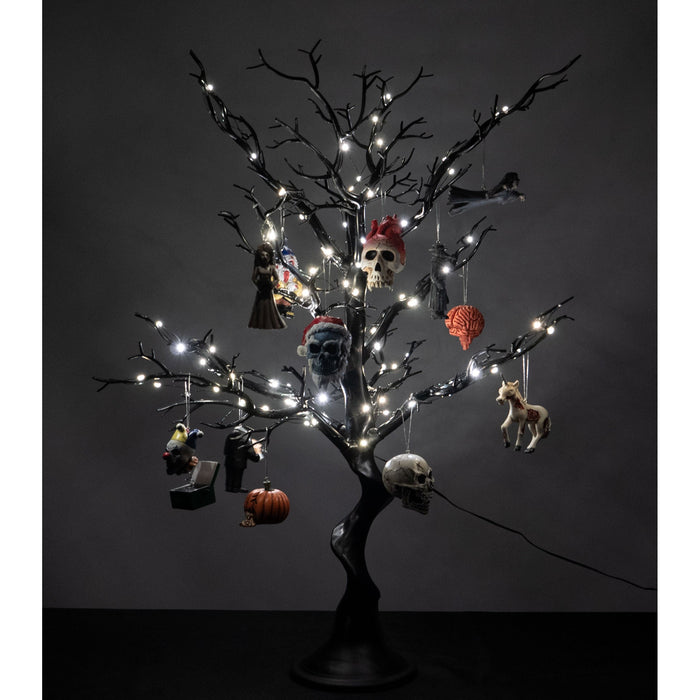 Horrornaments Tree - Gothic Halloween Display Tree - Horror Ornament Stand -  - Horrornaments Tree