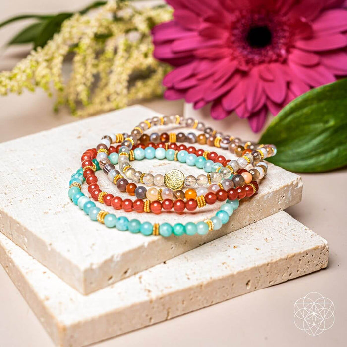 I Am Healthy: Mind, Body & Spirit Restoration Bracelet Pack of 4 -  - Bracelets