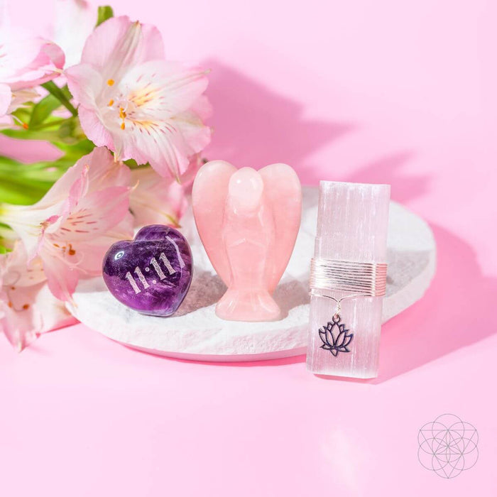 I Am Very Lucky - 11:11 Blessed Car Crystal Kit -  - Car Accessories