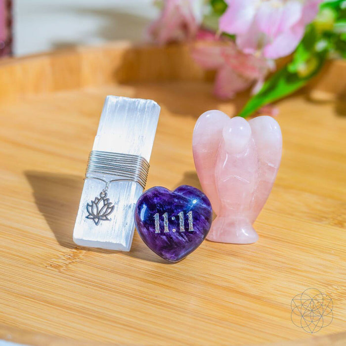 I Am Very Lucky - 11:11 Blessed Car Crystal Kit -  - Car Accessories