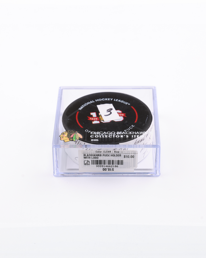 Ilya Mikheyev Game-Used Goal Puck 4/11/26 25342