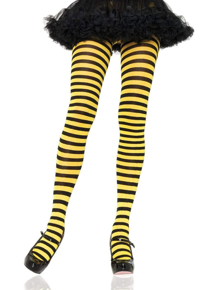 Jada Striped Women's Tights - Bold and Fun -  - Hosiery