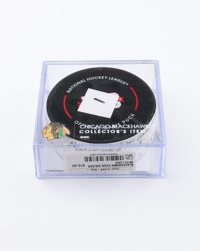 Jason Dickinson Game-Used Goal Puck 11/26/2025 21953
