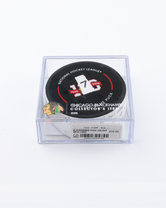 Jason Dickinson Game-Used Goal Puck 1/7/2026 23908