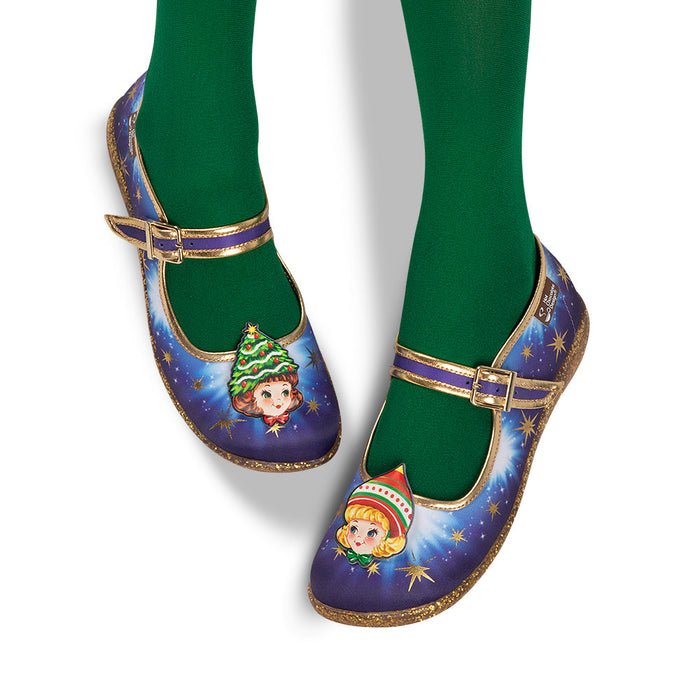 Jolly Sisters Women's Mary Jane Flat -  - Flats