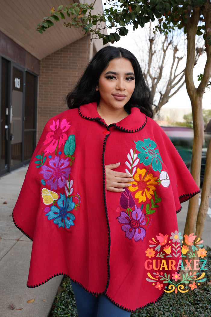 Josefina Embroidery Poncho
