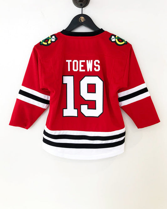 Kids Chicago Blackhawks Jonathan Toews Home Jersey