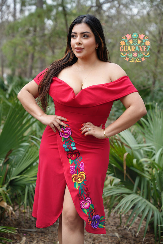 Lady Dress Red