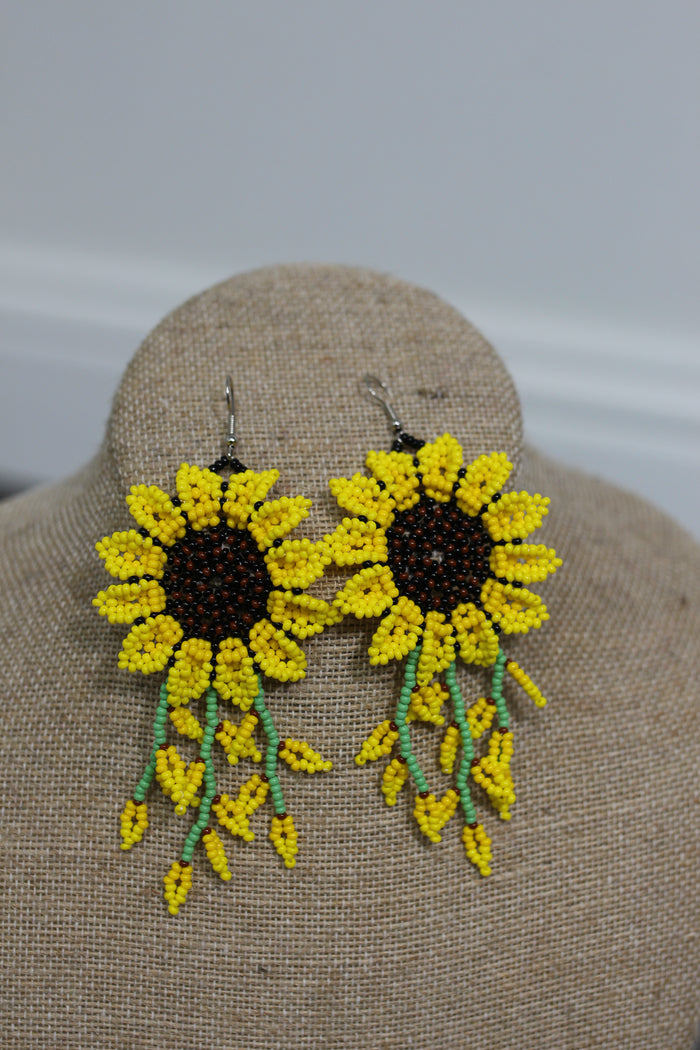 Large Girasol Earrings