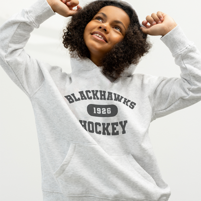 Line Change Chicago Blackhawks Youth Varsity Hoodie