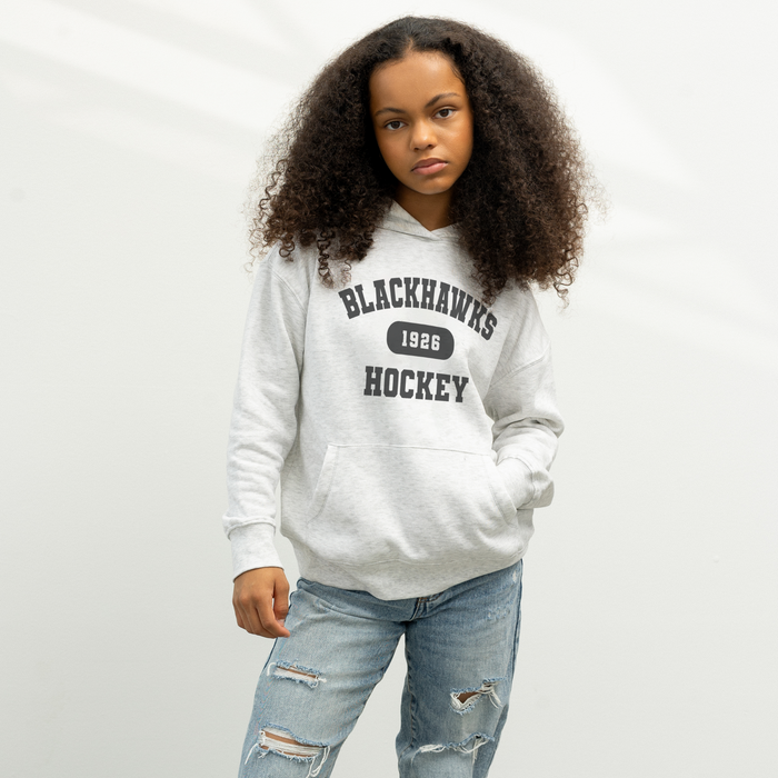 Line Change Chicago Blackhawks Youth Varsity Hoodie
