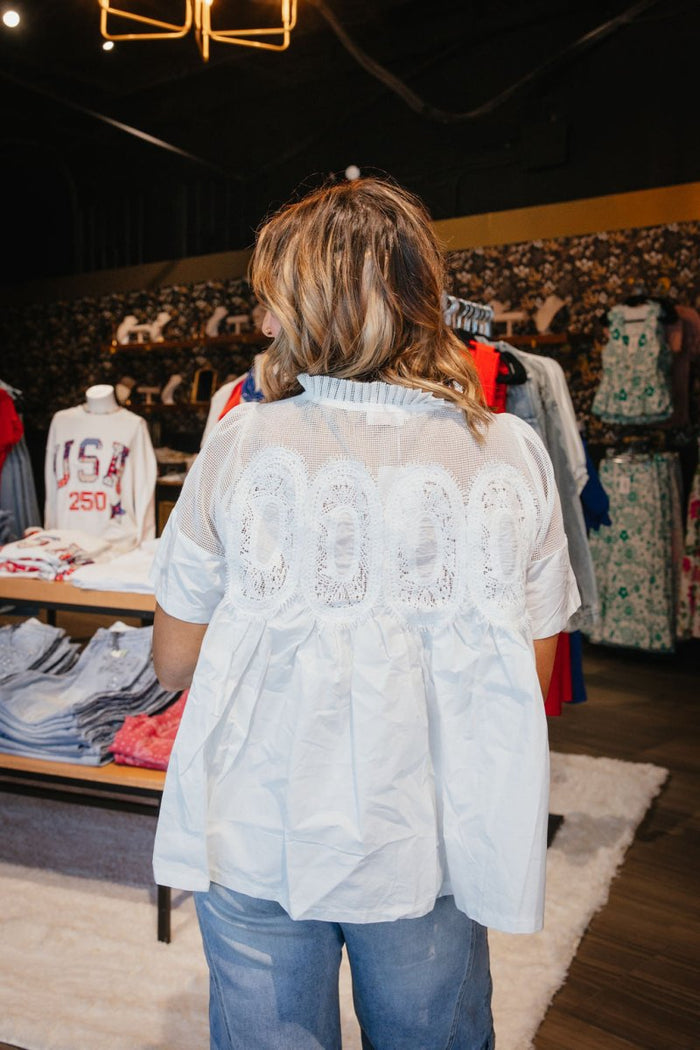 Love Notes Top - Macoma Boutique100 Short Sleeve