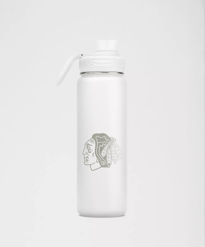 lululemon Chicago Blackhawks Back to Life Sport Bottle 24oz