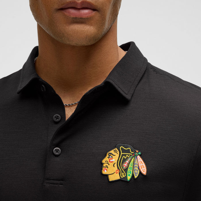 lululemon Chicago Blackhawks Black Evolution Polo