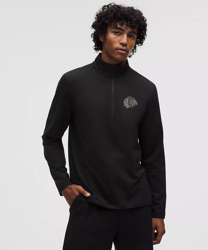 lululemon Chicago Blackhawks Soft Jersey Half Zip