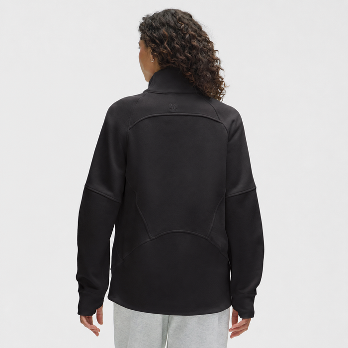 lululemon Chicago Blackhawks Women's Long Scuba Oversized Half-Zip Funnel Neck