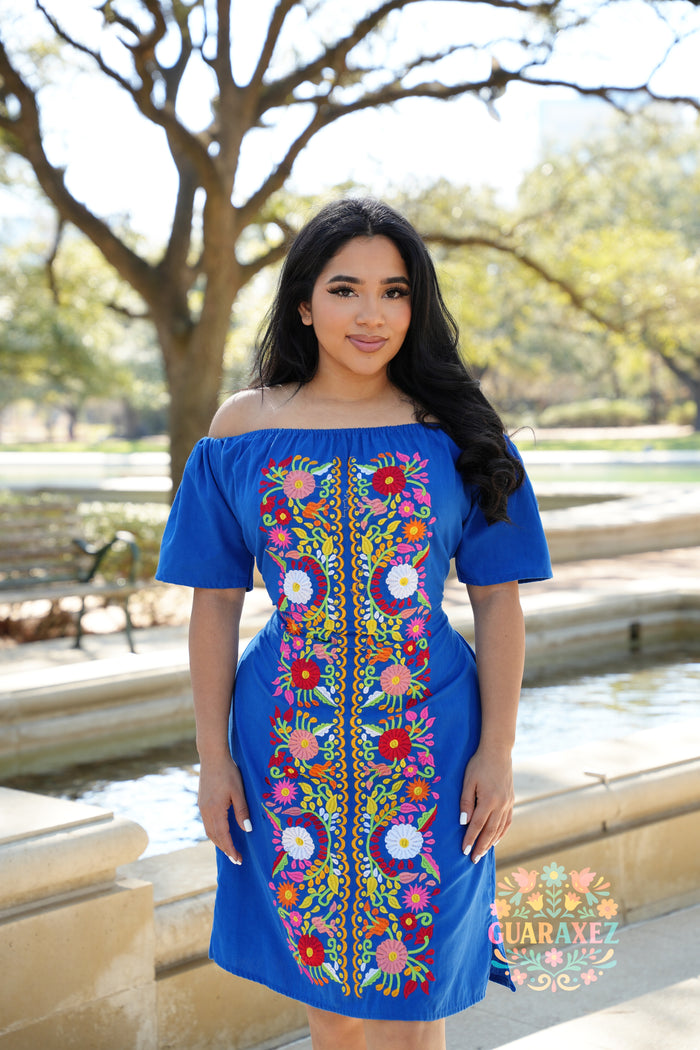 Mamacita Embroidered Mexican Dress