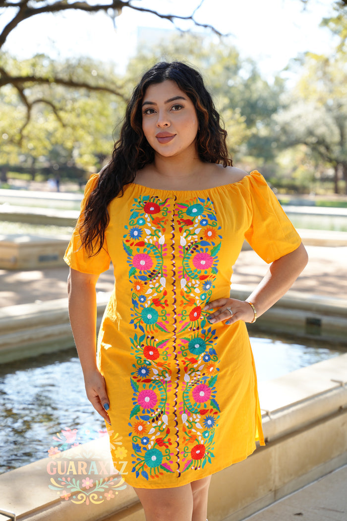 Mamacita Embroidered Mexican Dress