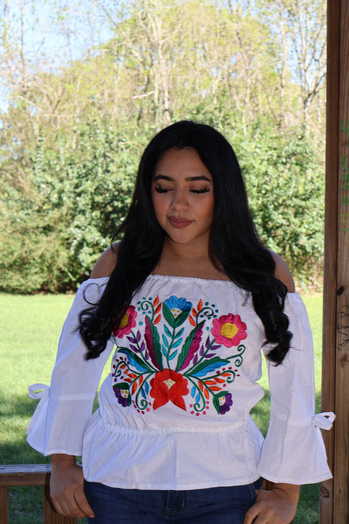 Margarita Embroidery Top