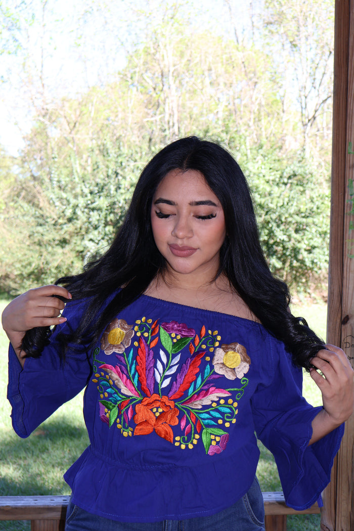 Margarita Embroidery Top