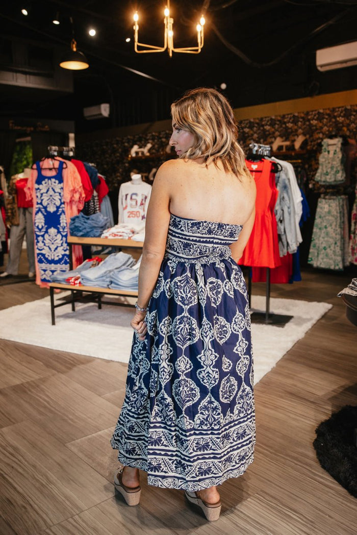 Mediterranean Muse Dress - Macoma Boutique250 Dresses