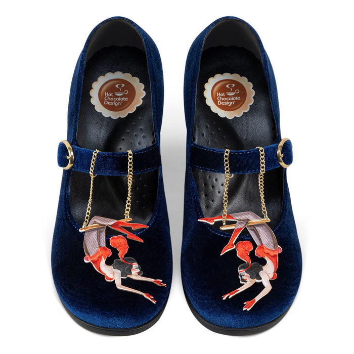 Mid Heels Les Dames Du Cirque Women's Mary Jane Pump -  - Mid Heels