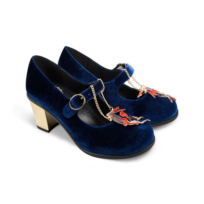 Mid Heels Les Dames Du Cirque Women's Mary Jane Pump -  - Mid Heels