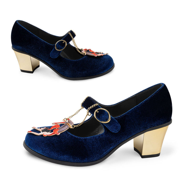 Mid Heels Les Dames Du Cirque Women's Mary Jane Pump -  - Mid Heels
