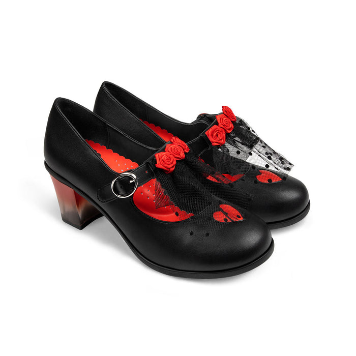 Mid Heels Melancholy Women's Mary Jane Pump -  - Mid Heels