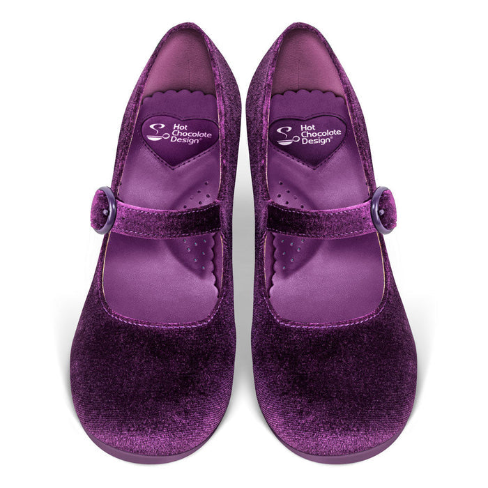 Mid Heels Plum Elixir Women's Mary Jane Pump -  - Mid Heels