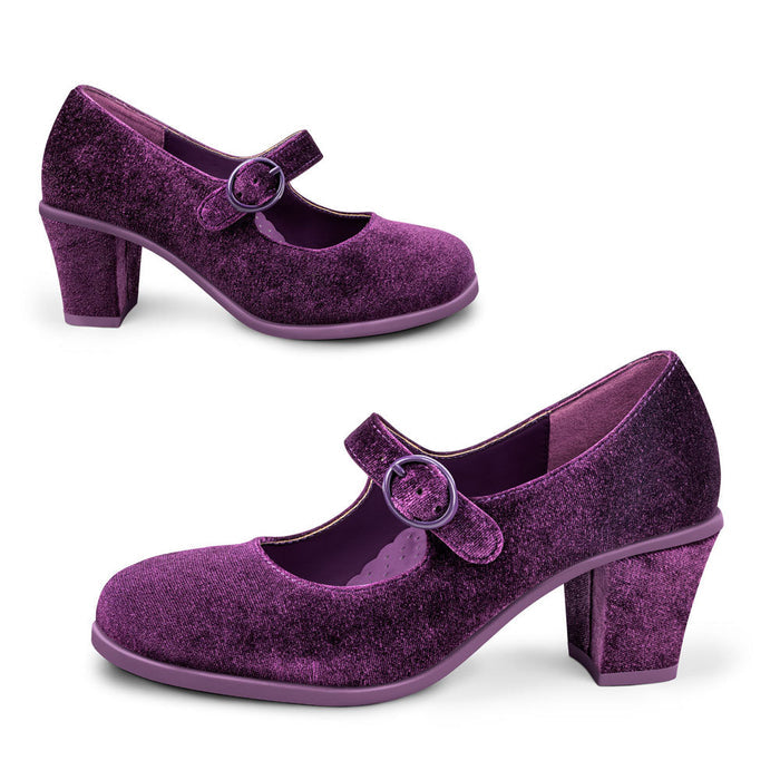 Mid Heels Plum Elixir Women's Mary Jane Pump -  - Mid Heels