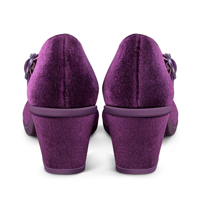 Mid Heels Plum Elixir Women's Mary Jane Pump -  - Mid Heels